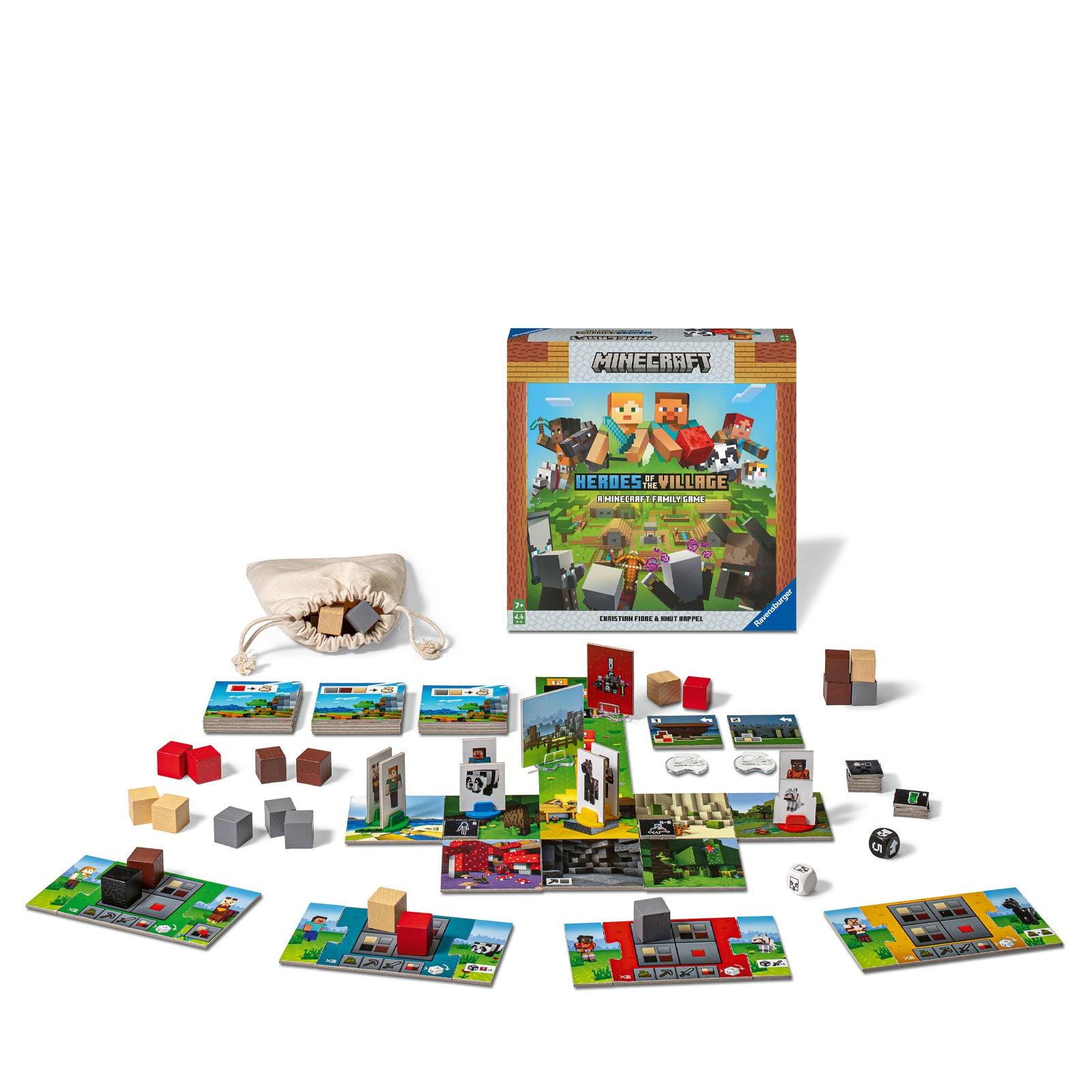 Minecraft Heroes of the Village - Board Game