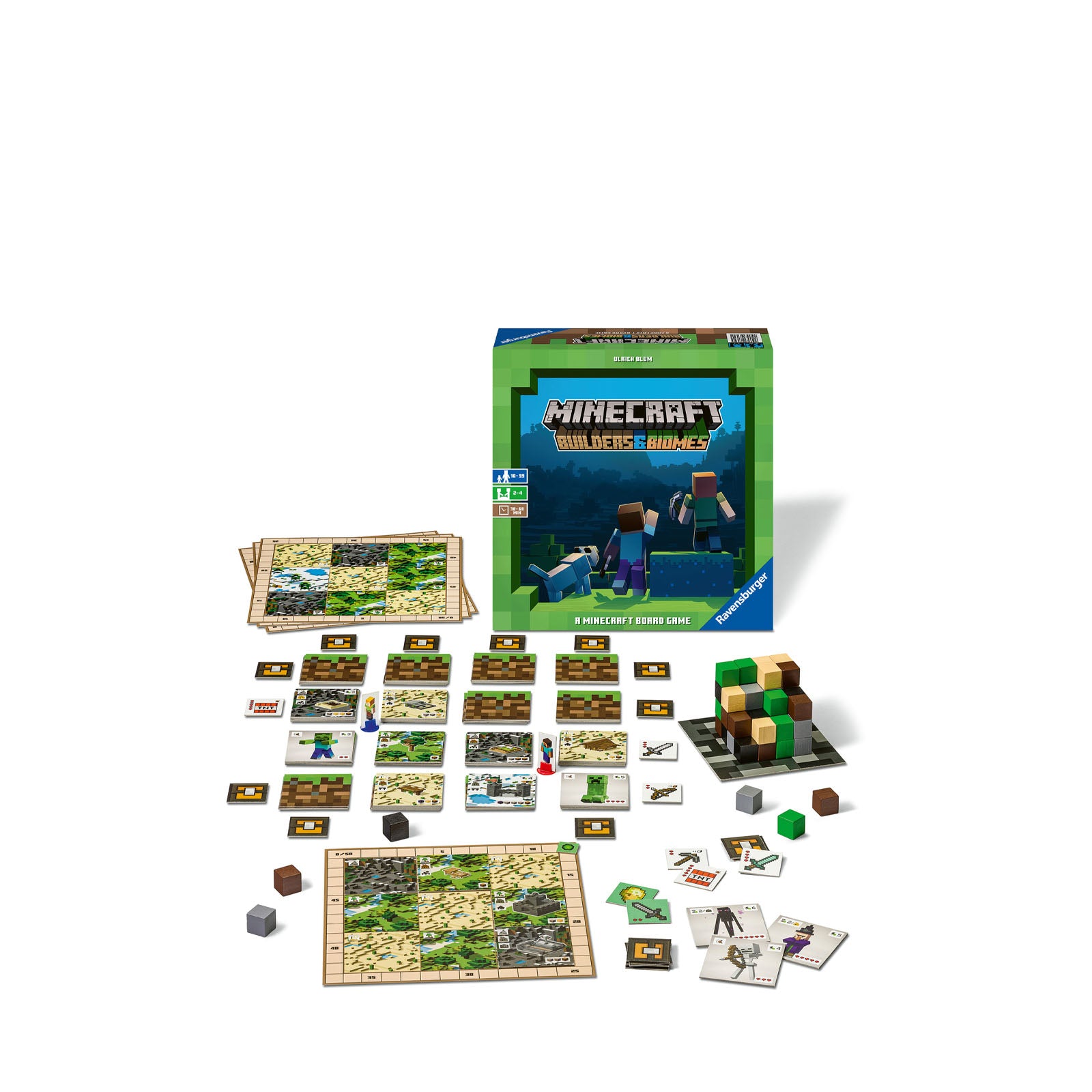 Minecraft Builders and Biomes - Board Game