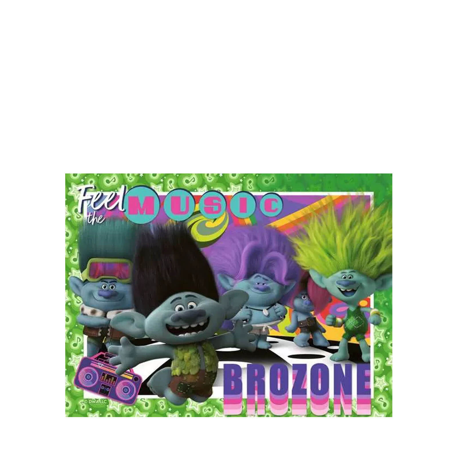 Trolls 3 Movie - 4 Puzzles In a Box