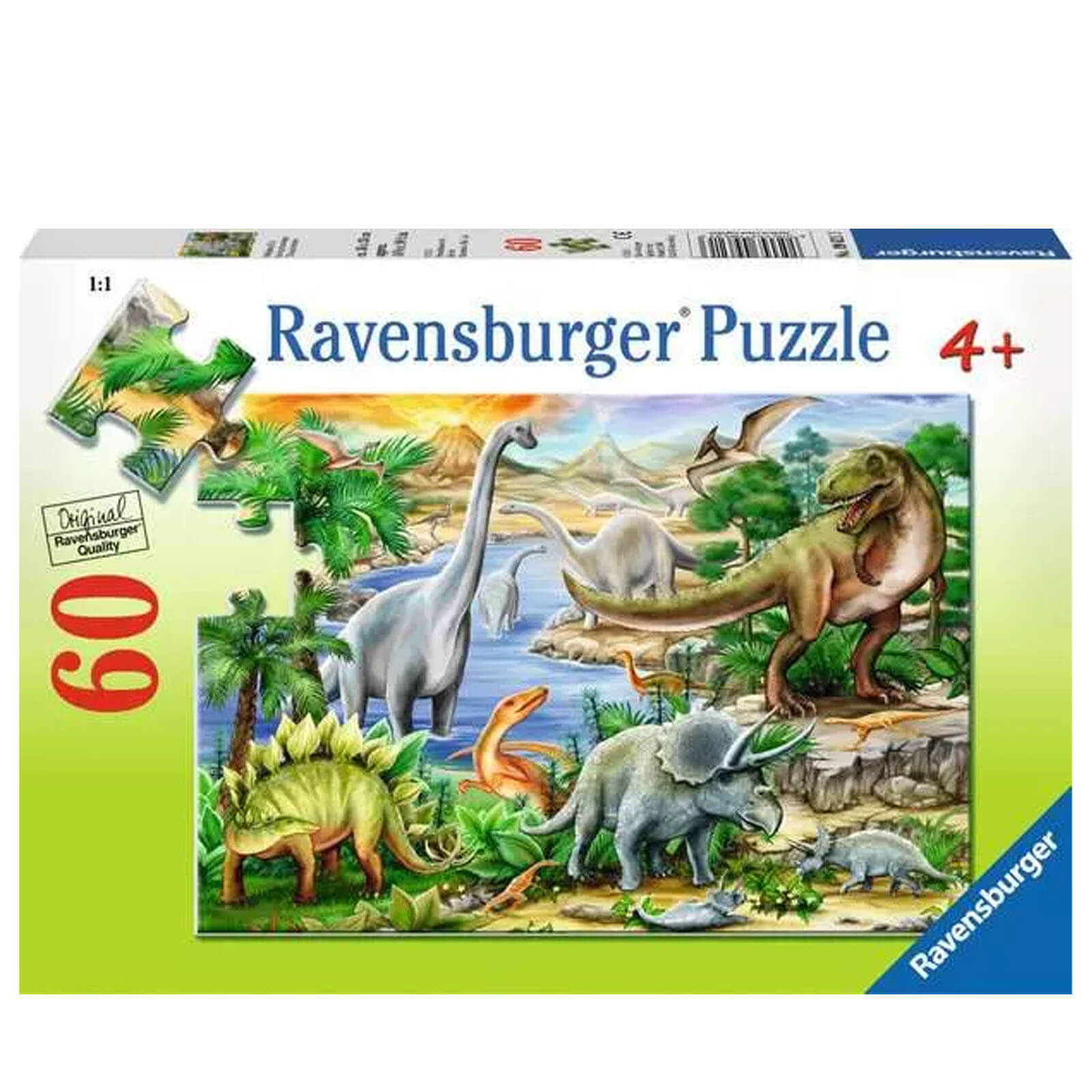 Prehistoric Life - 60 Piece Puzzle