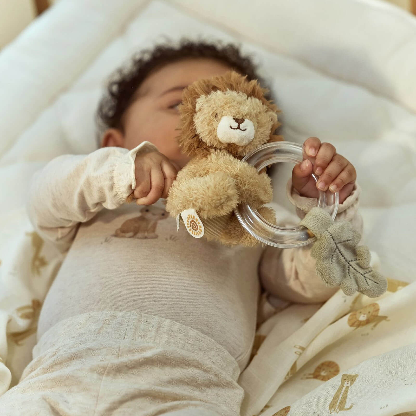 Ring Rattle - Lion