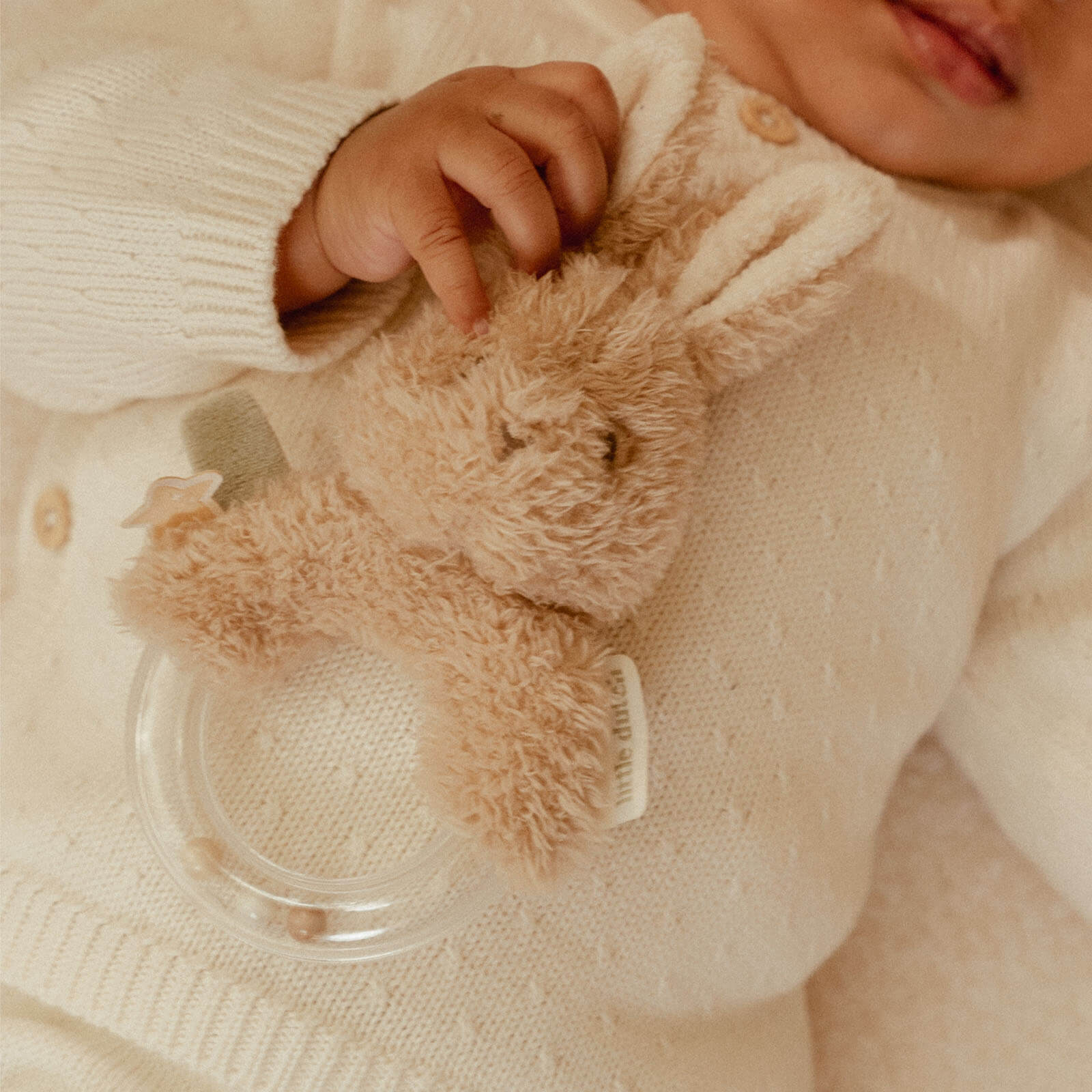Ring Rattle - Newborn Naturals Bunny