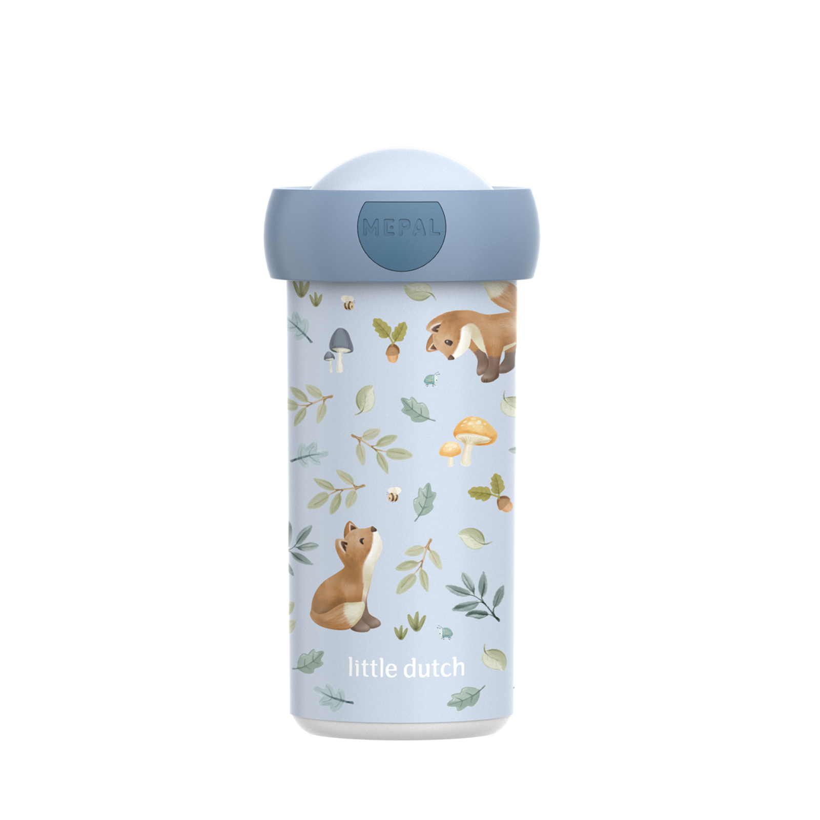 Little Dutch School Beaker Bottle 300 ml - Forest Friends
