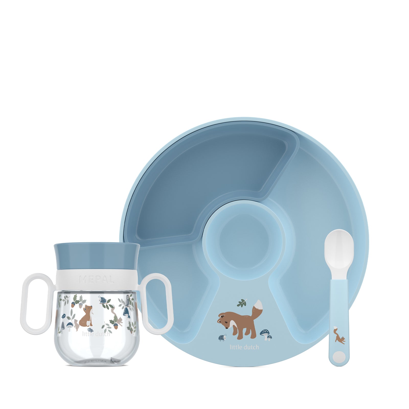 Baby Dinnerware 3 Piece Set - Forest Friends