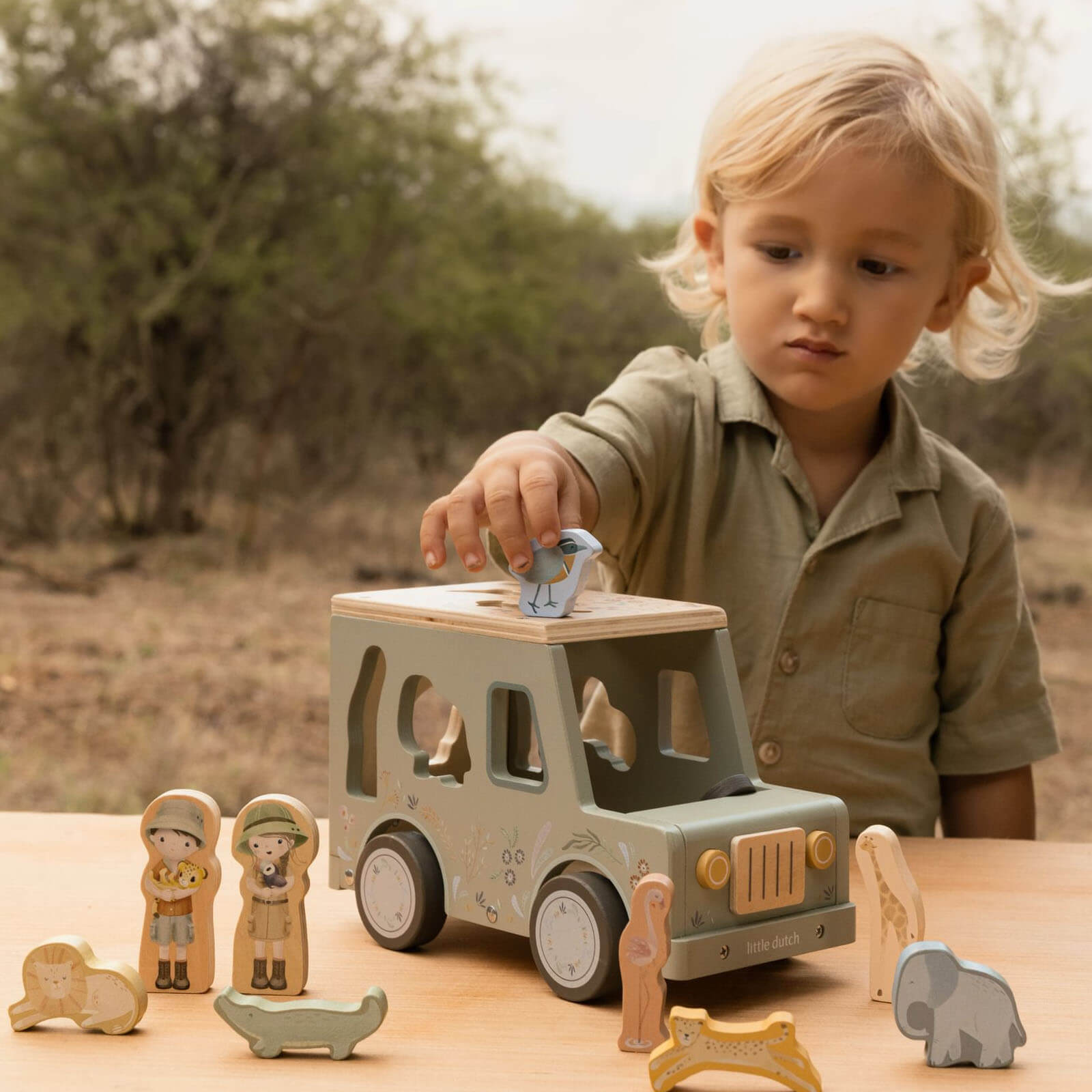 Shape Sorter Safari Car