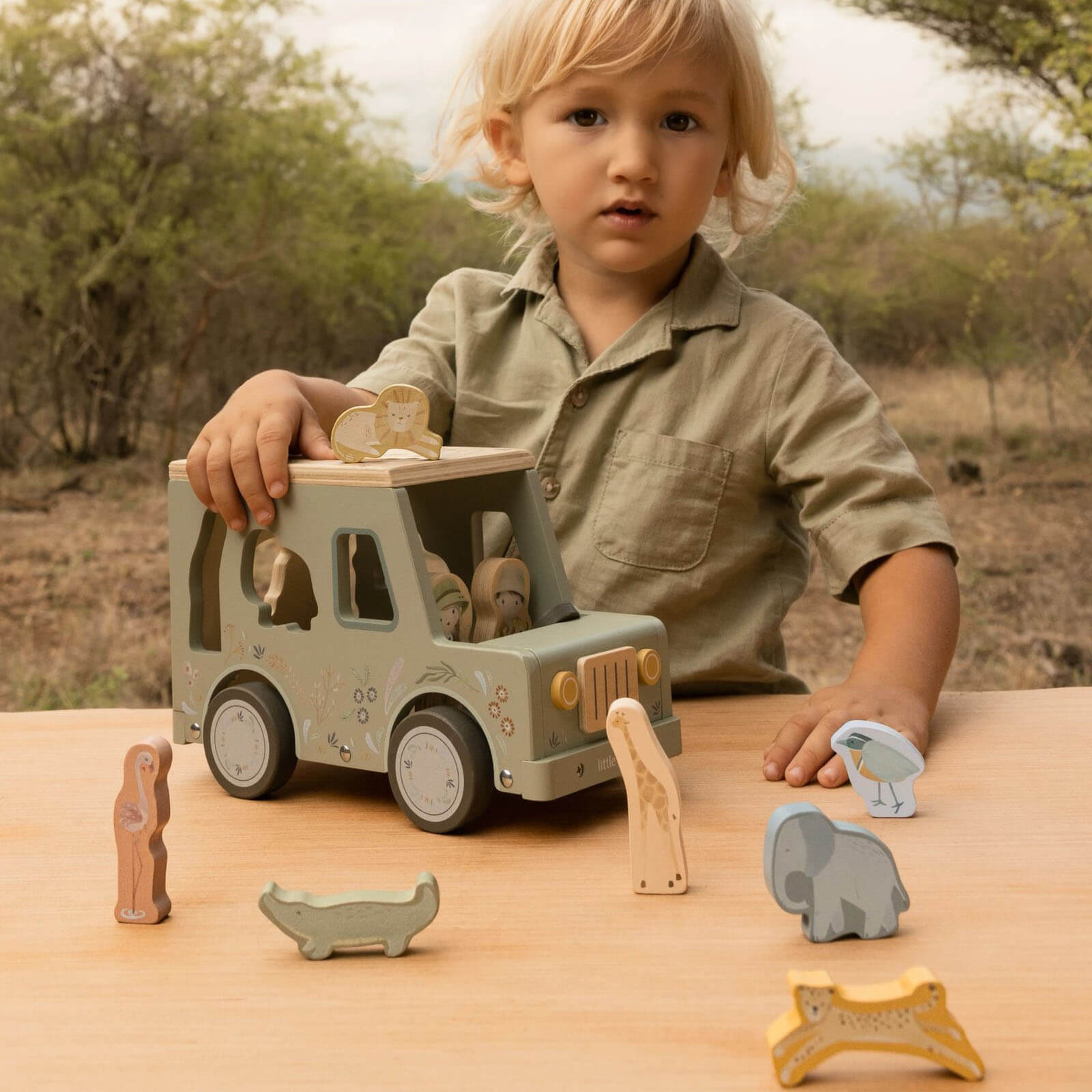 Shape Sorter Safari Car