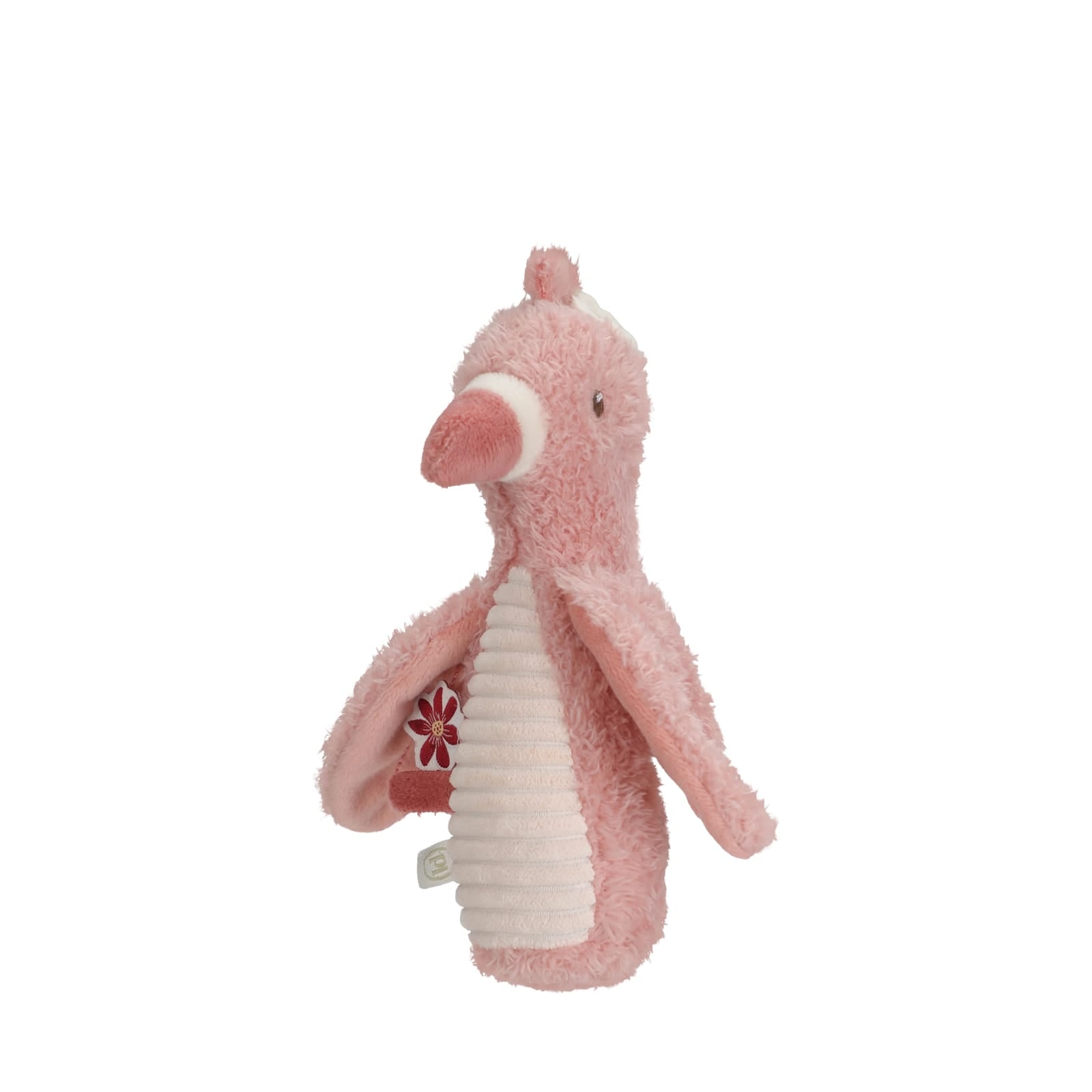 Soft Squeeze Rattle - Flamingo