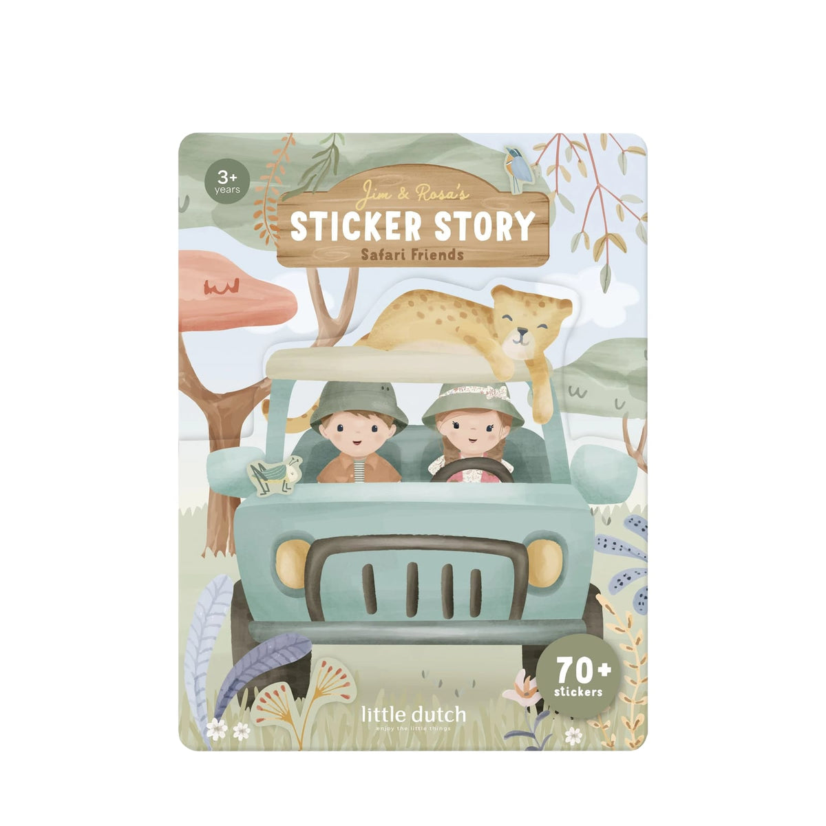 Sticker Booklet - Safari Friends