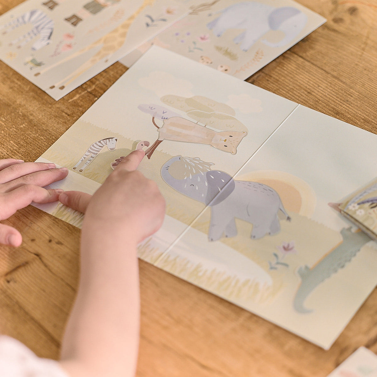 Sticker Booklet - Safari Friends