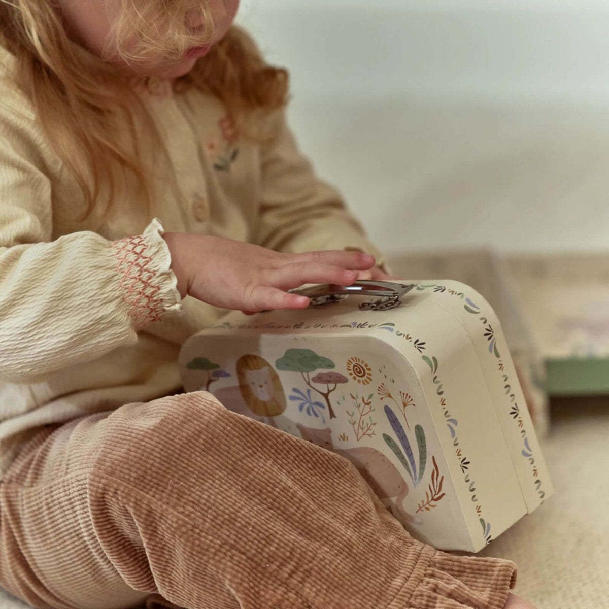 Suitcase Set - Safari Friends