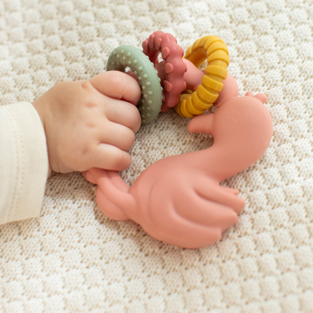 Silicone Teether - Flamingo