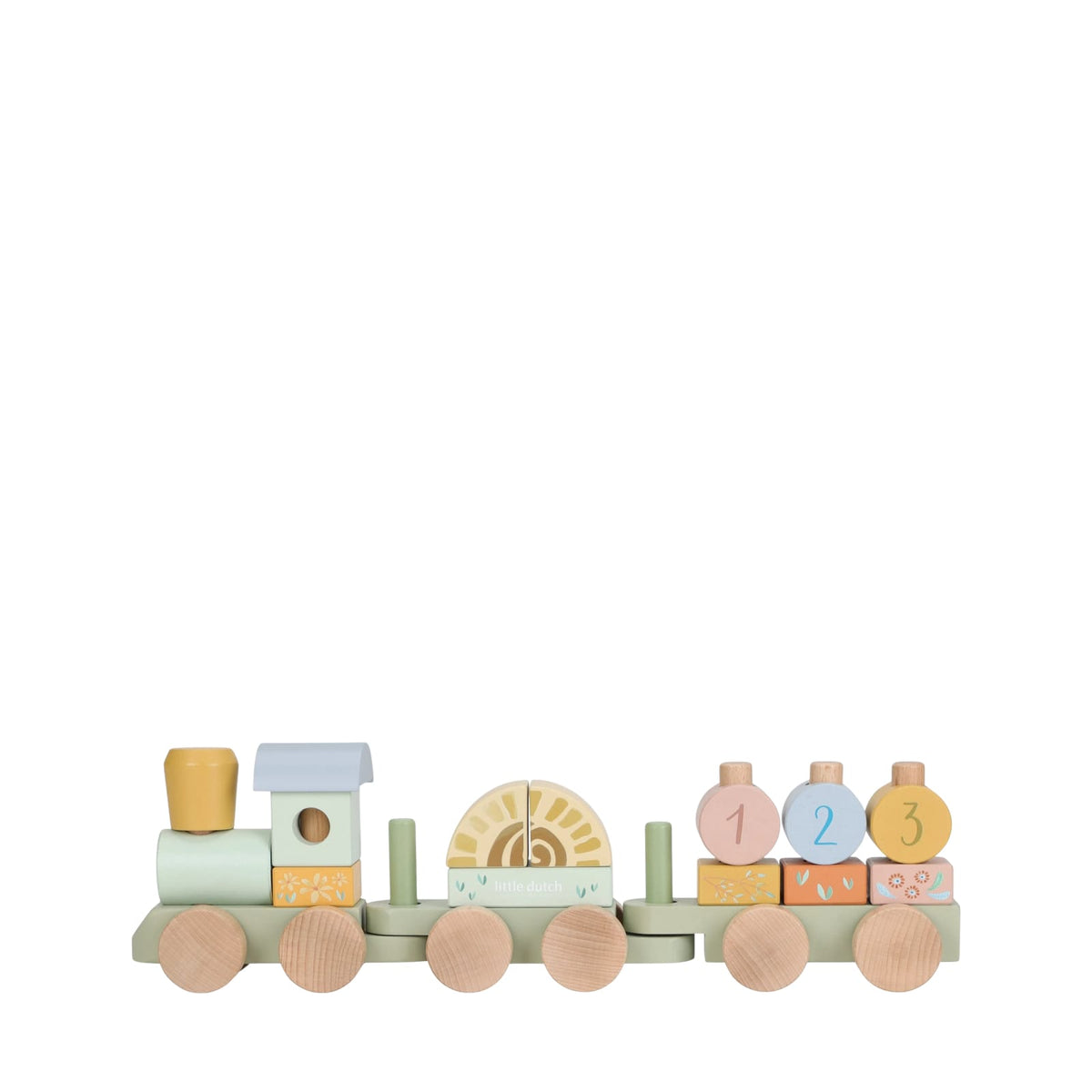 Stacking Train - Safari Friends
