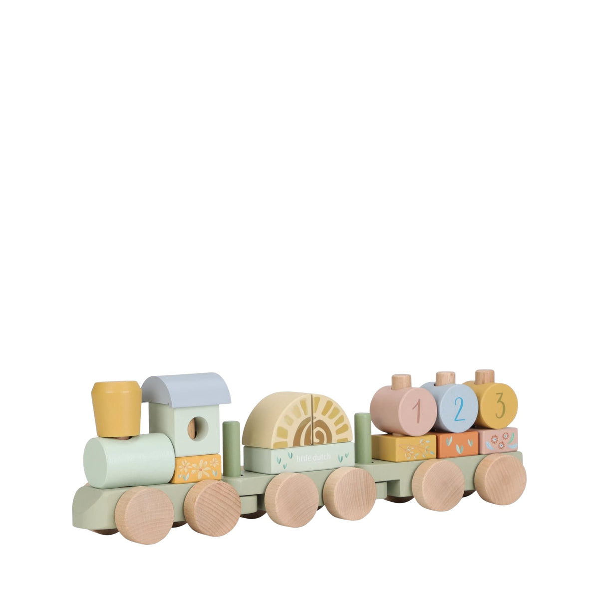 Stacking Train - Safari Friends