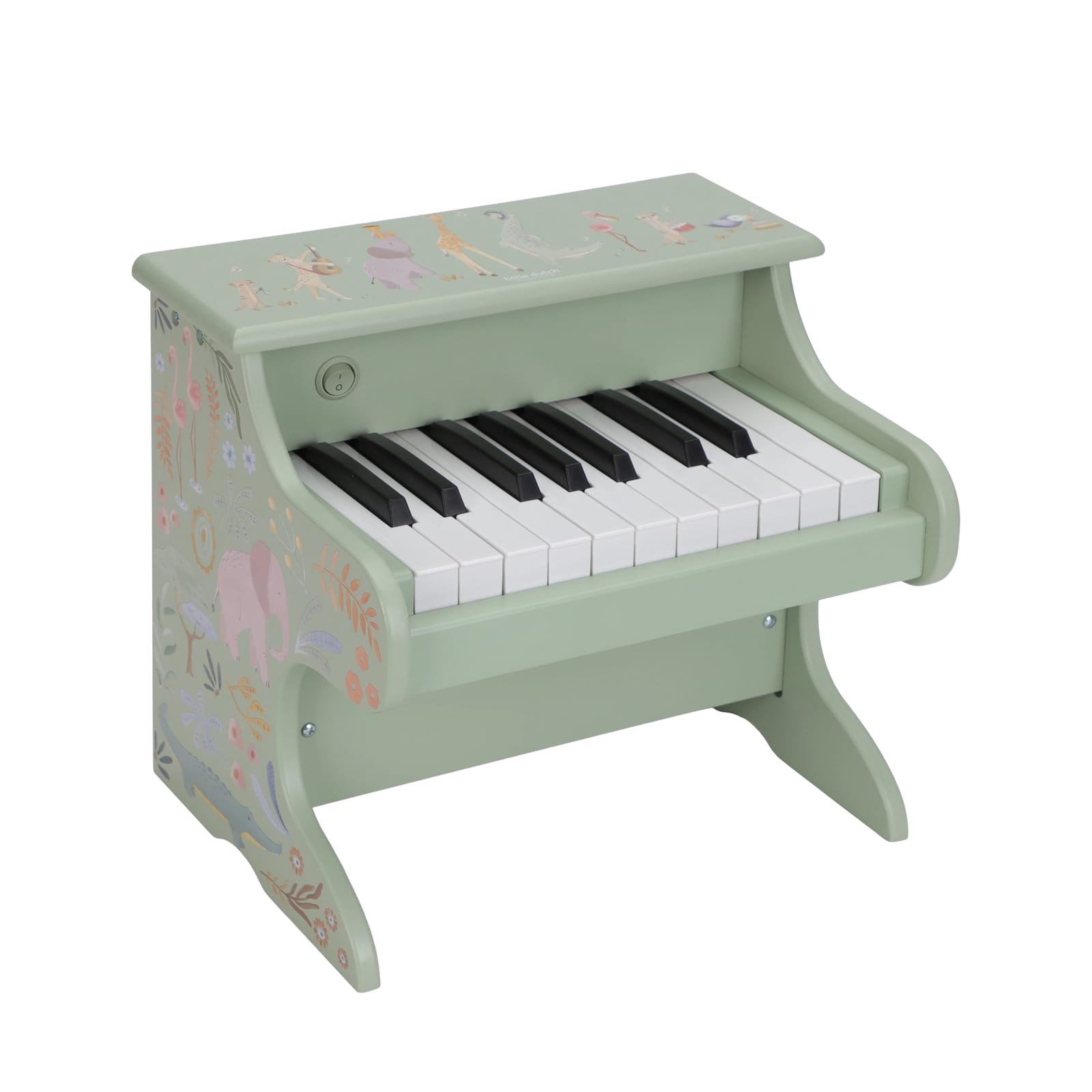 Wooden Piano - Green - Safari Friends