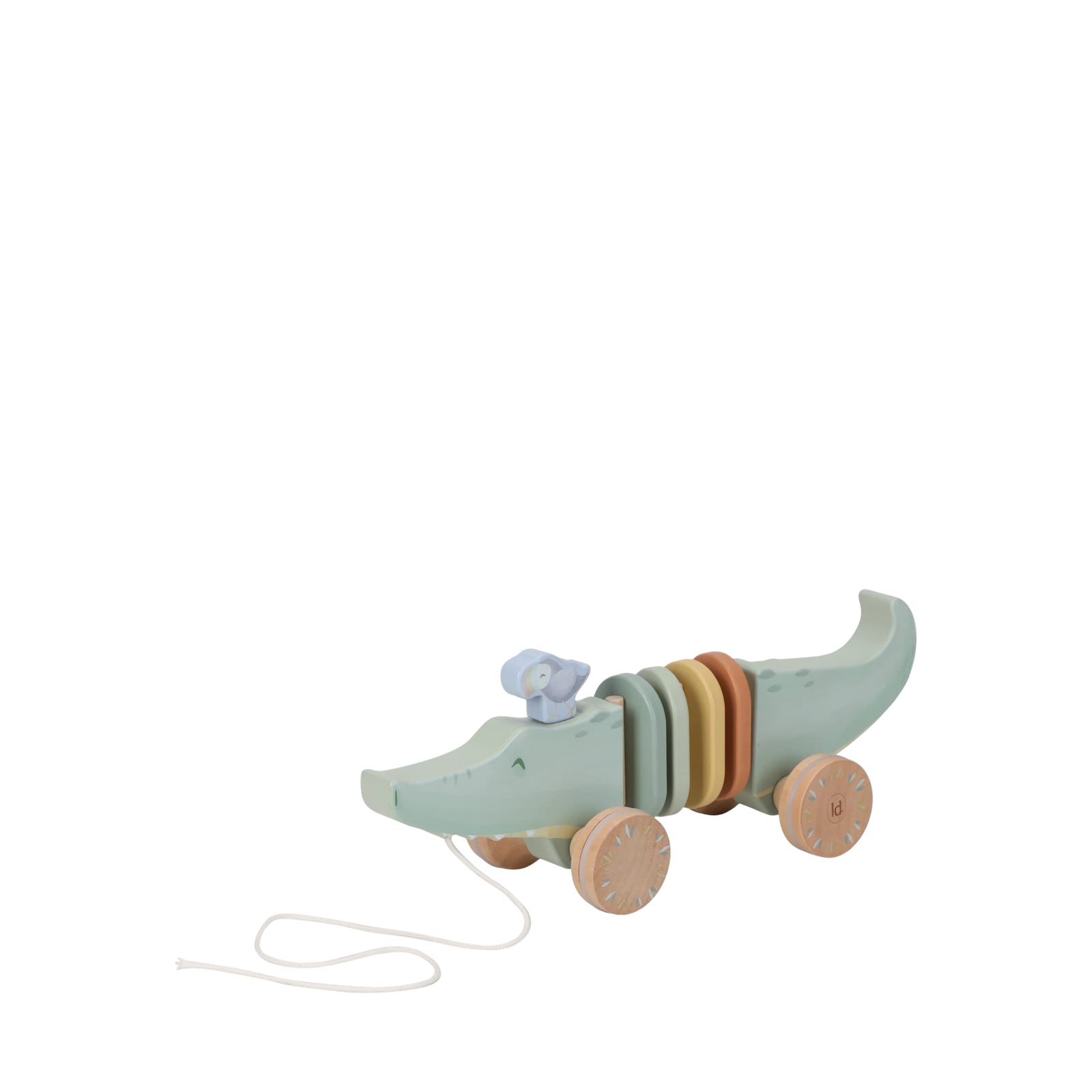 Wooden Pull Along - Crocodile