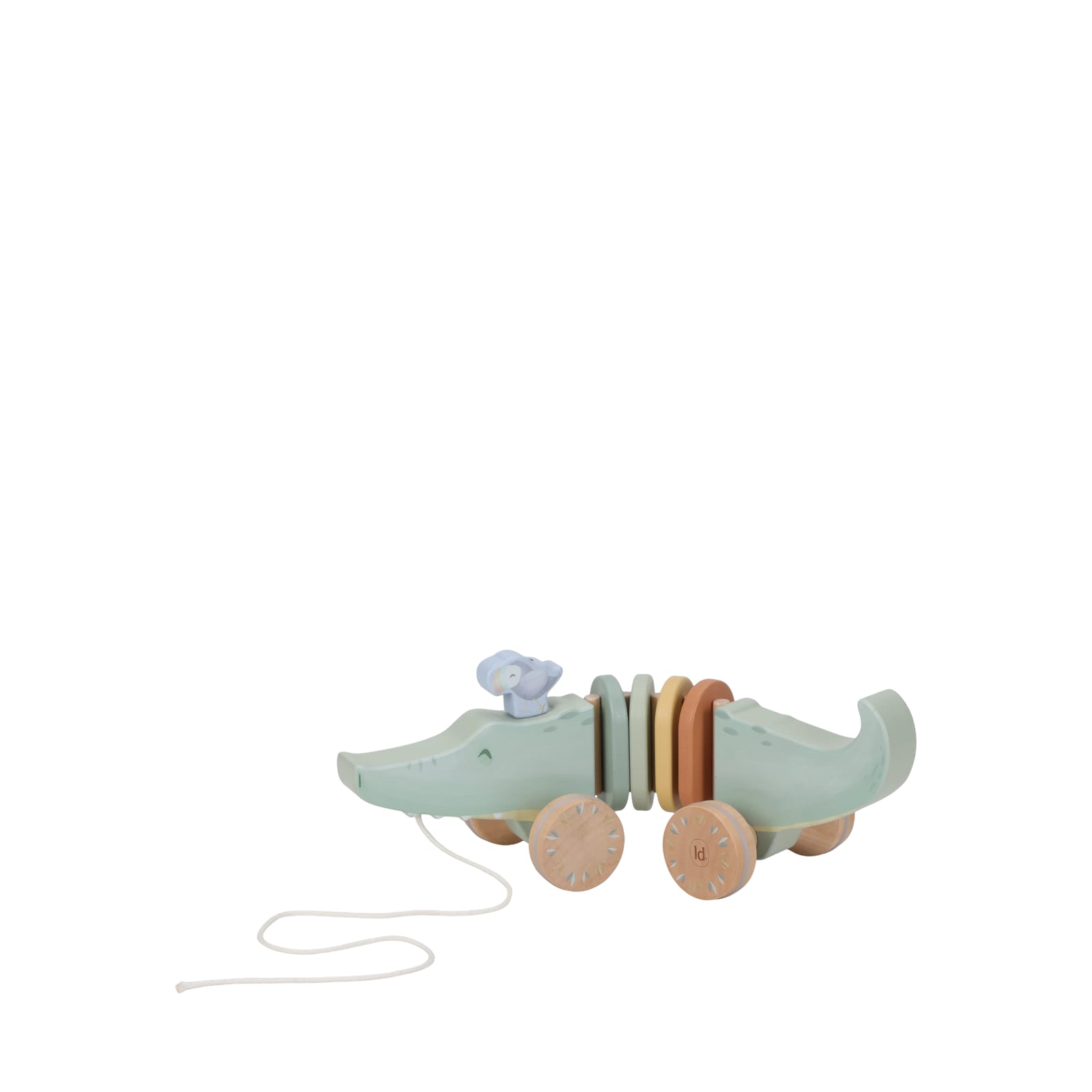 Wooden Pull Along - Crocodile