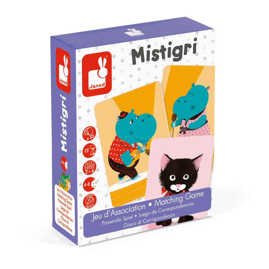 MISTIGRI and Pair Matching Game - Pair Matching Game - 33 cards