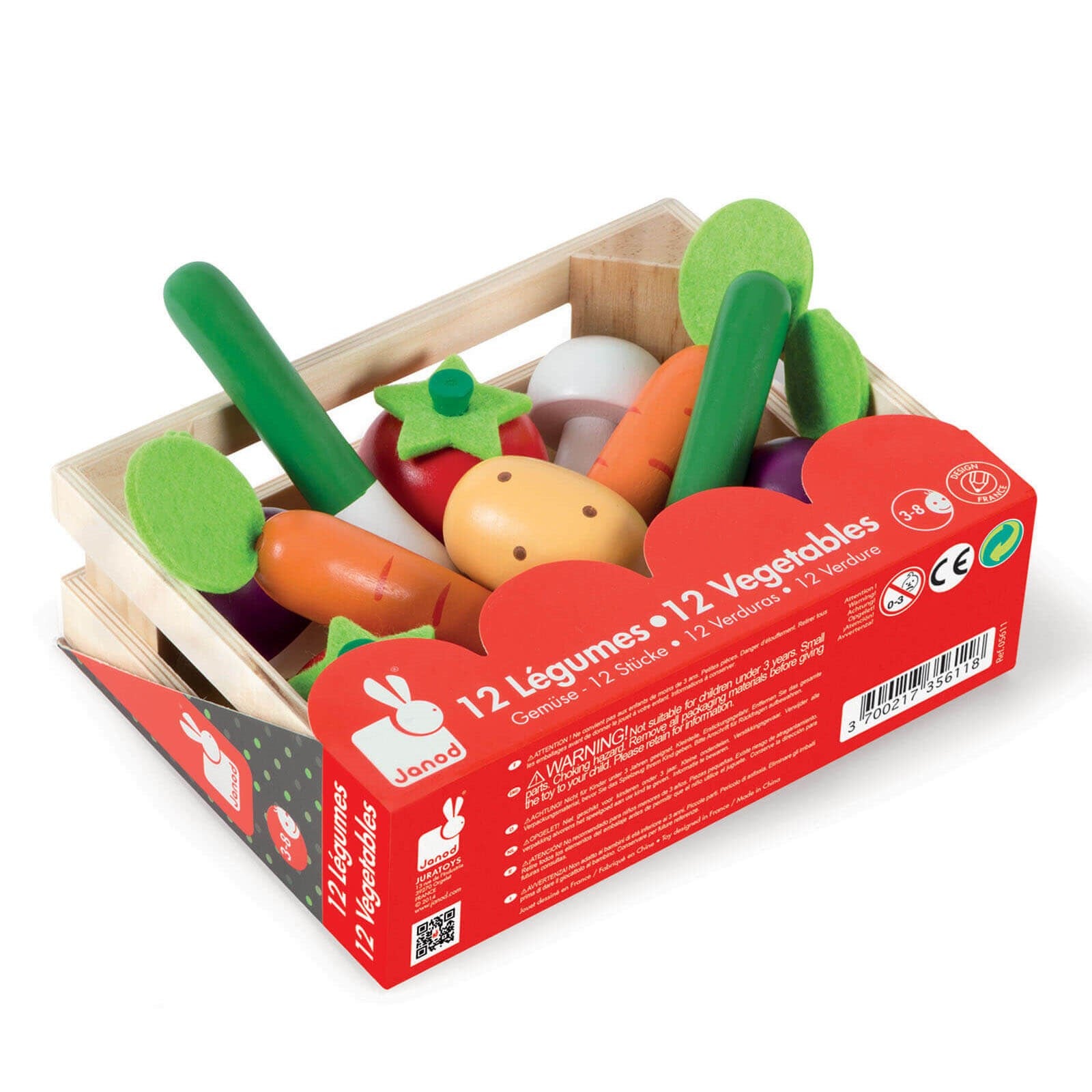 12 Vegetables Crate