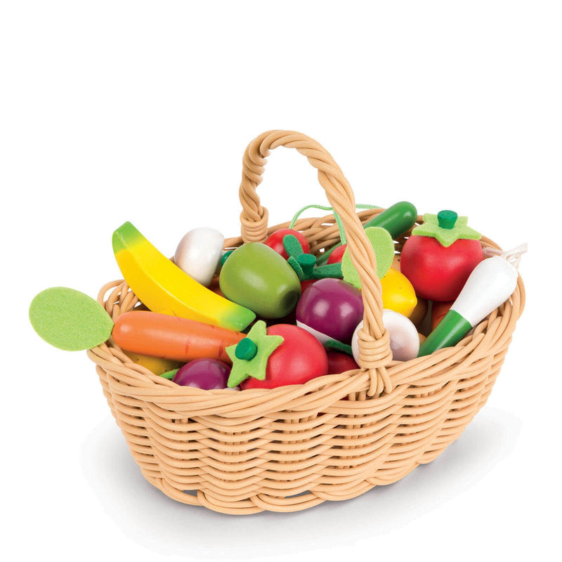 24 Pcs Fruits and Vegetables Basket