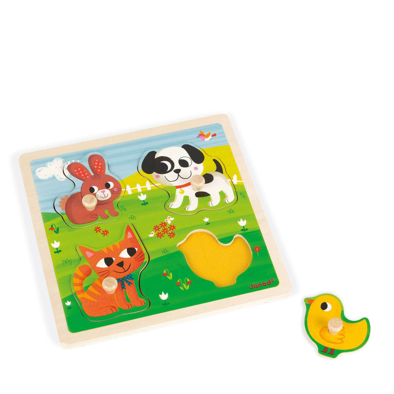 Tactile Puzzle My First Animals