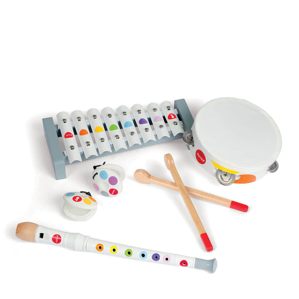 Janod confetti clearance musical set