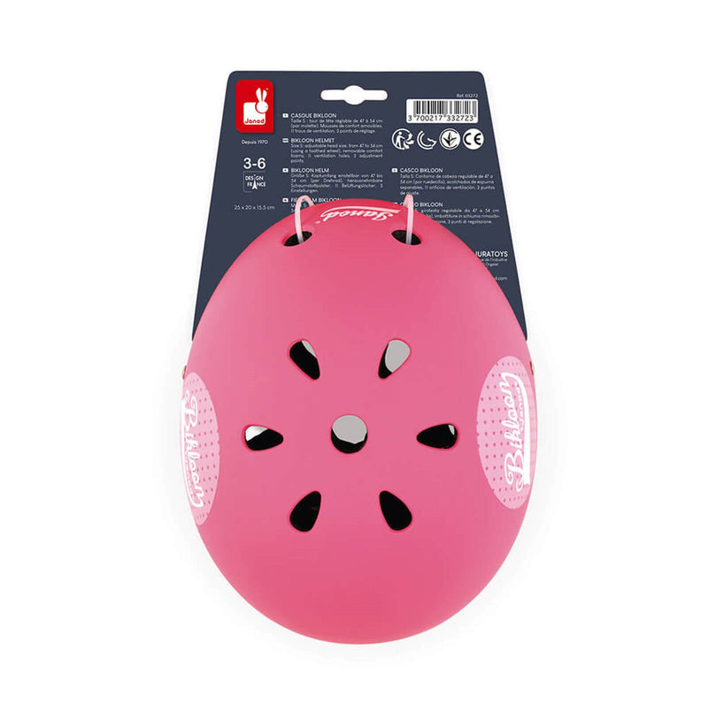 Pink Dots Helmet For Balance Bike