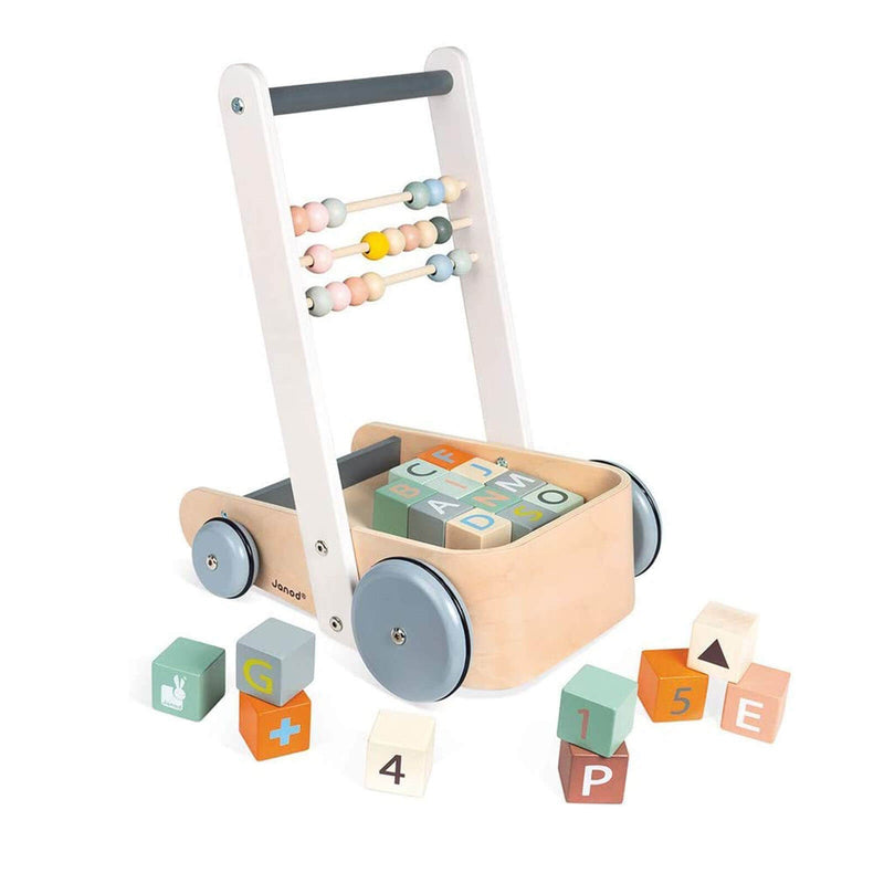 Sweet Cocoon Cart With Abc Blocks