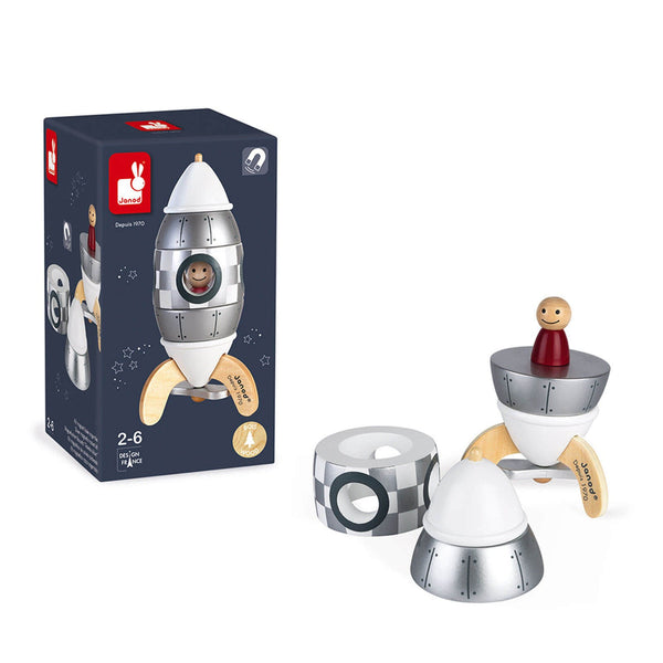 Silver Magnetic Rocket Kit