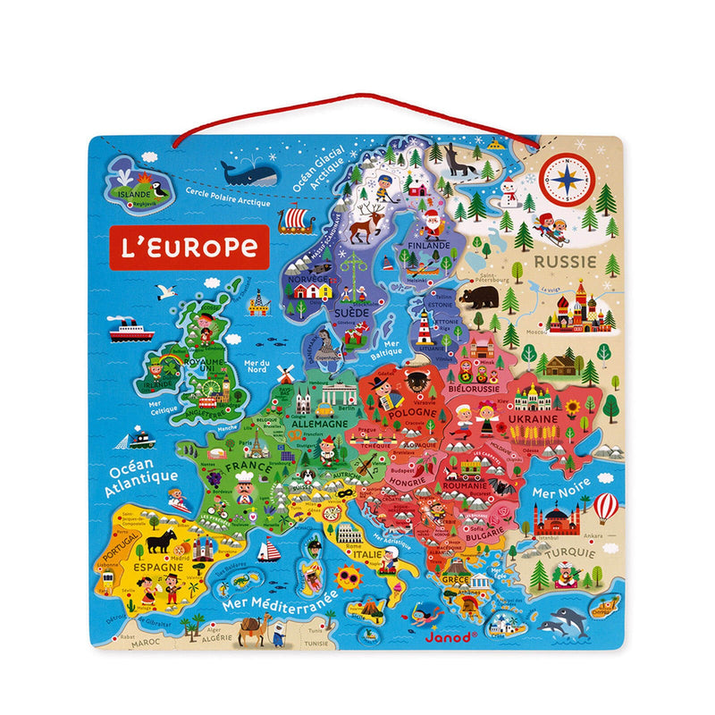 Magnetic European Map