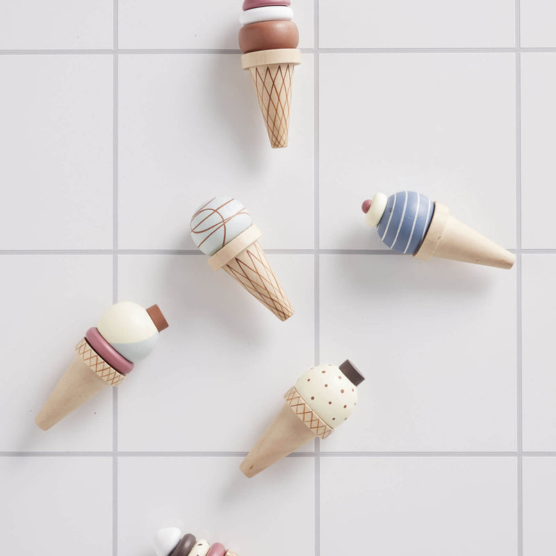 Ice Creams With Rack