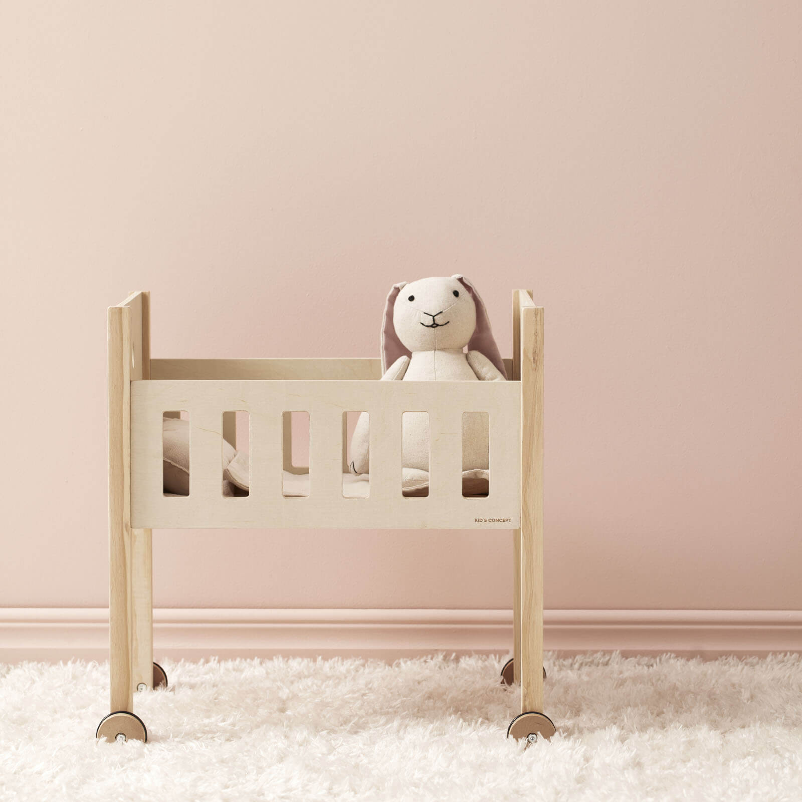 Natural Dolls Bed and Bedset