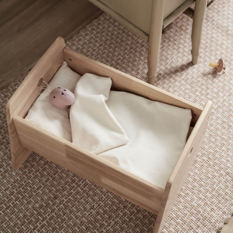 Natural Dolls Crib and Bedset