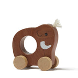 Neo Brown Mammoth Push Toy 