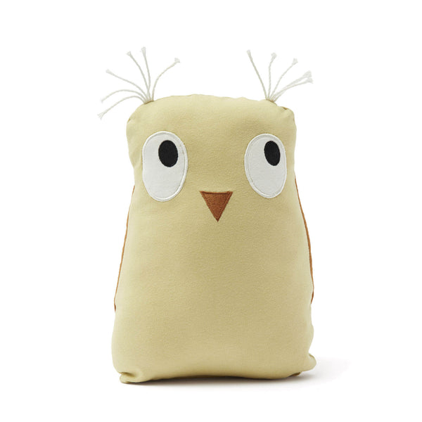 Edvin Soft Toy Owl Green