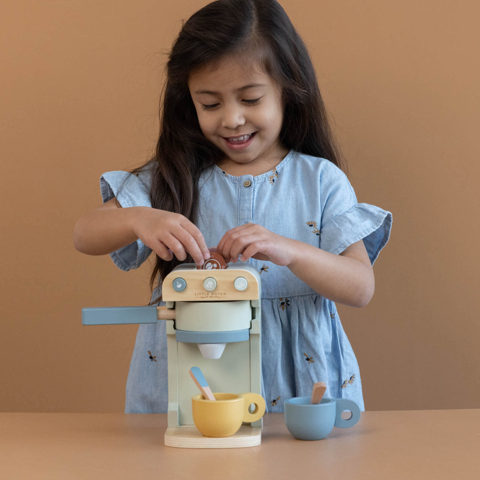 Wooden Coffee Machine