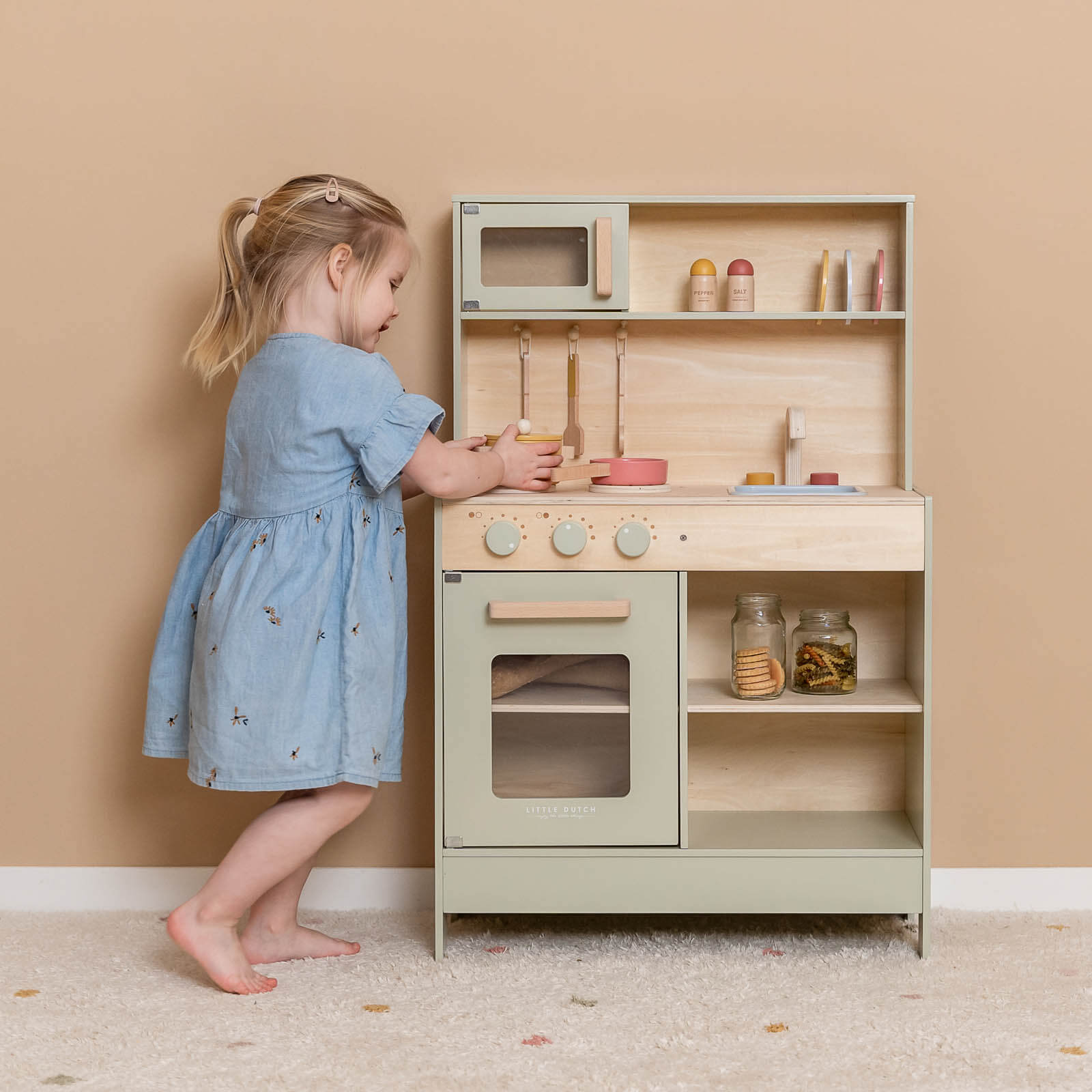 Play Kitchen - Mint