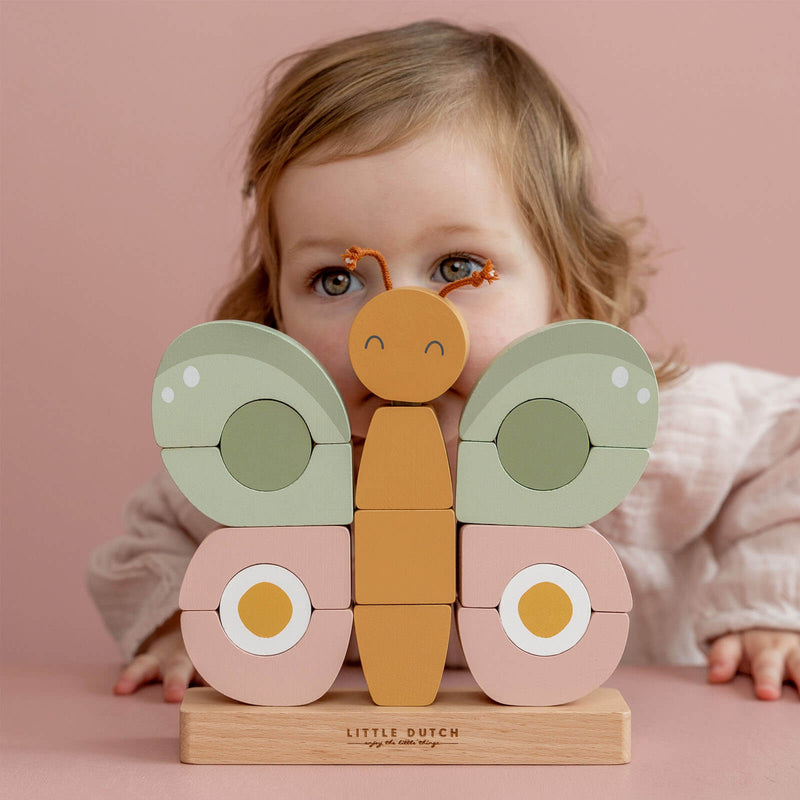 Butterfly Stacking Puzzle