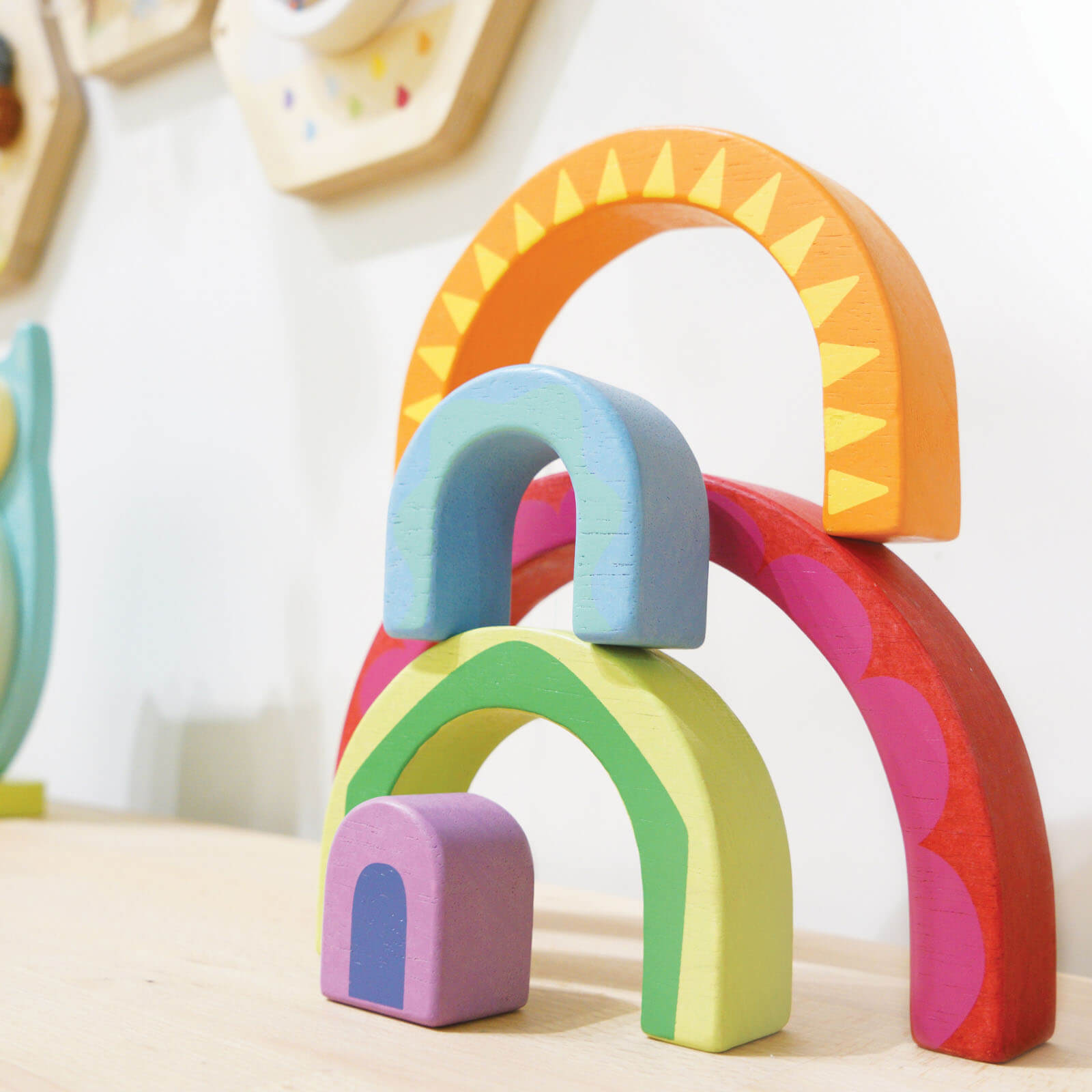 Rainbow Tunnel Toy