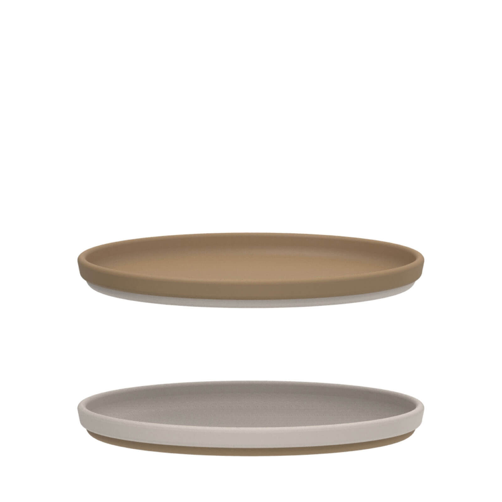 Gabriel Plate 2 Pack Oat / Sandy Mix