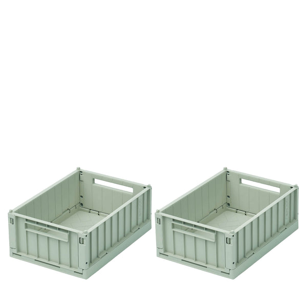 Weston Storage Box Small 2 Pack Peppermint