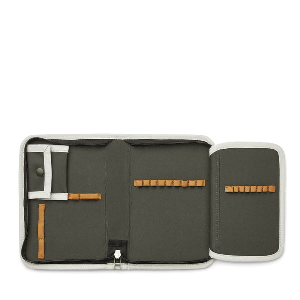 Peggy Pencil Case Hunter Green Multi Mix