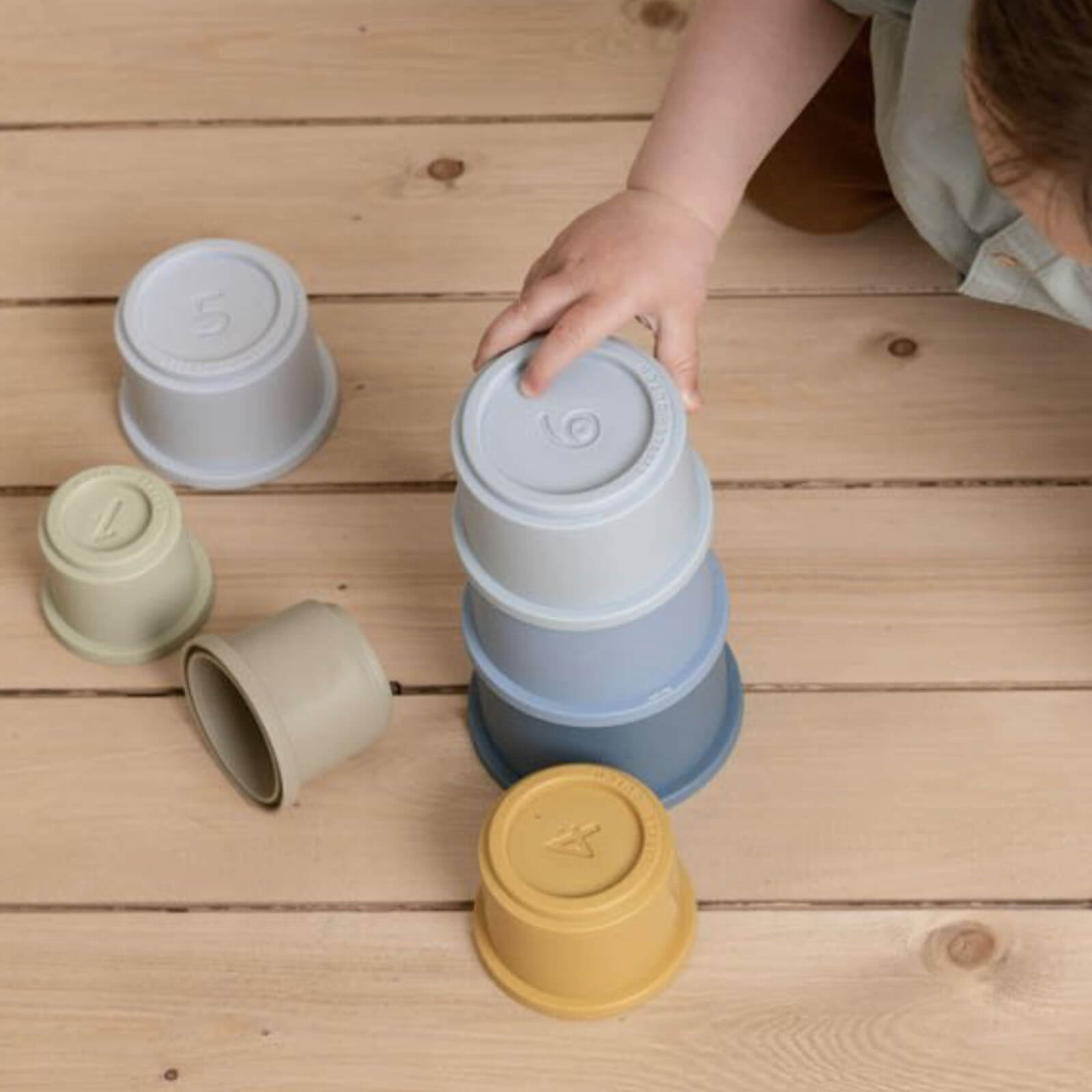 Stacking Cups Blue