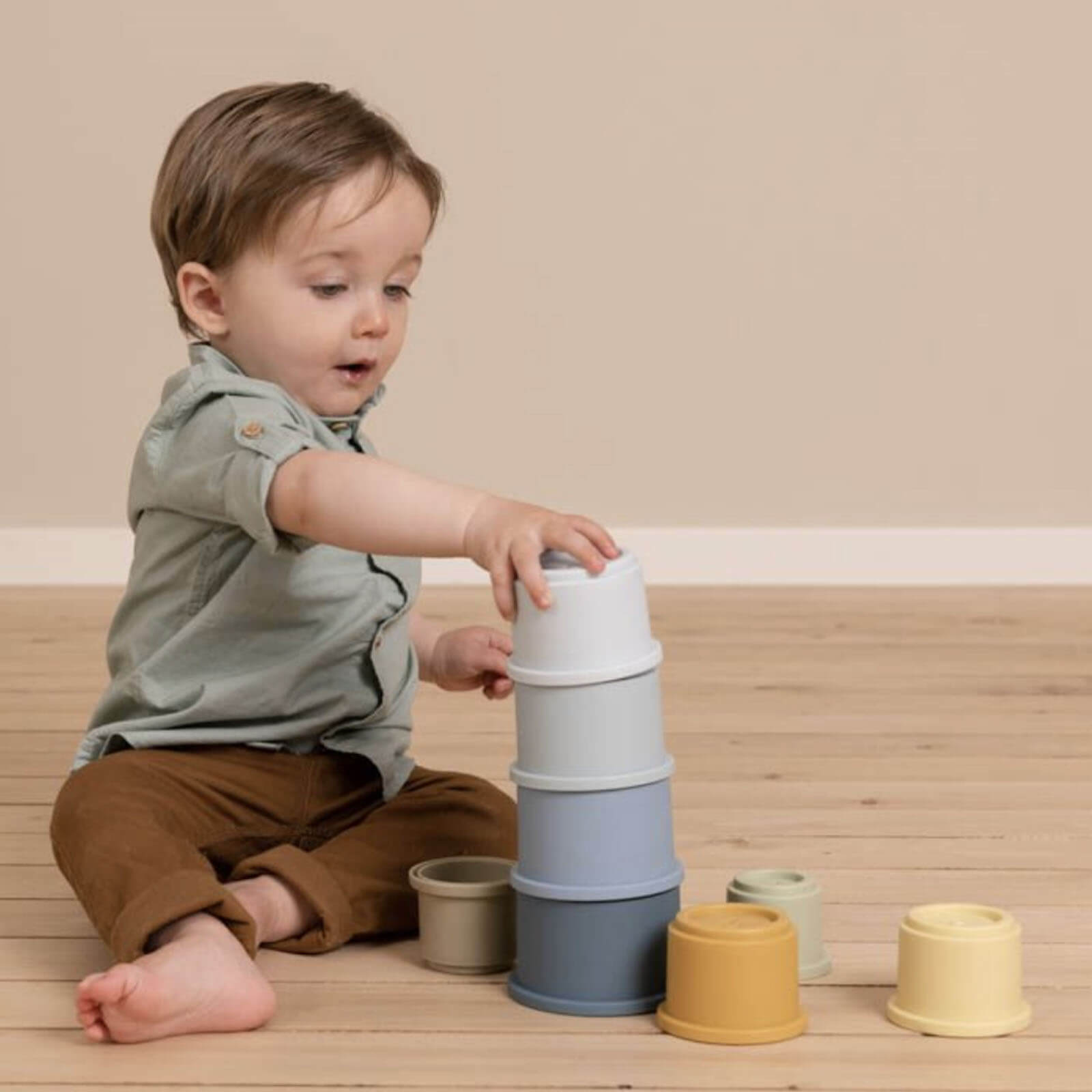 Stacking Cups Blue