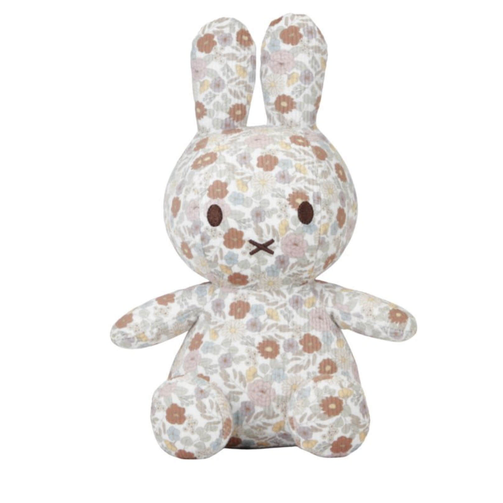 Miffy Cuddle Toy 35cm - Full Vintage Flowers