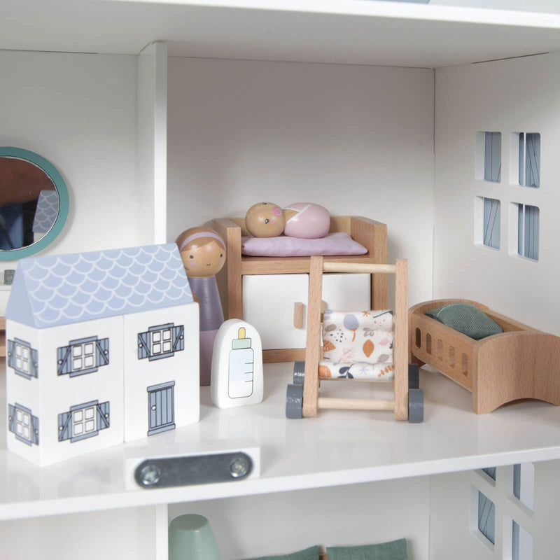 Dolls House Playset Nursery 11 pcs
