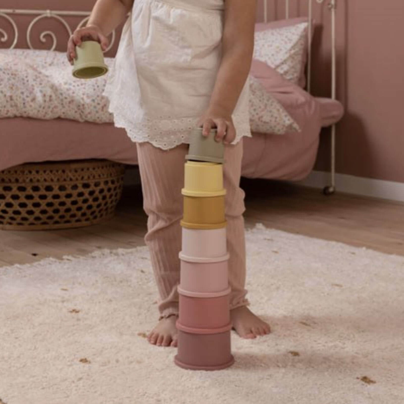 Stacking Cups Pink