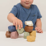 Wooden Stacking Stones - Vintage