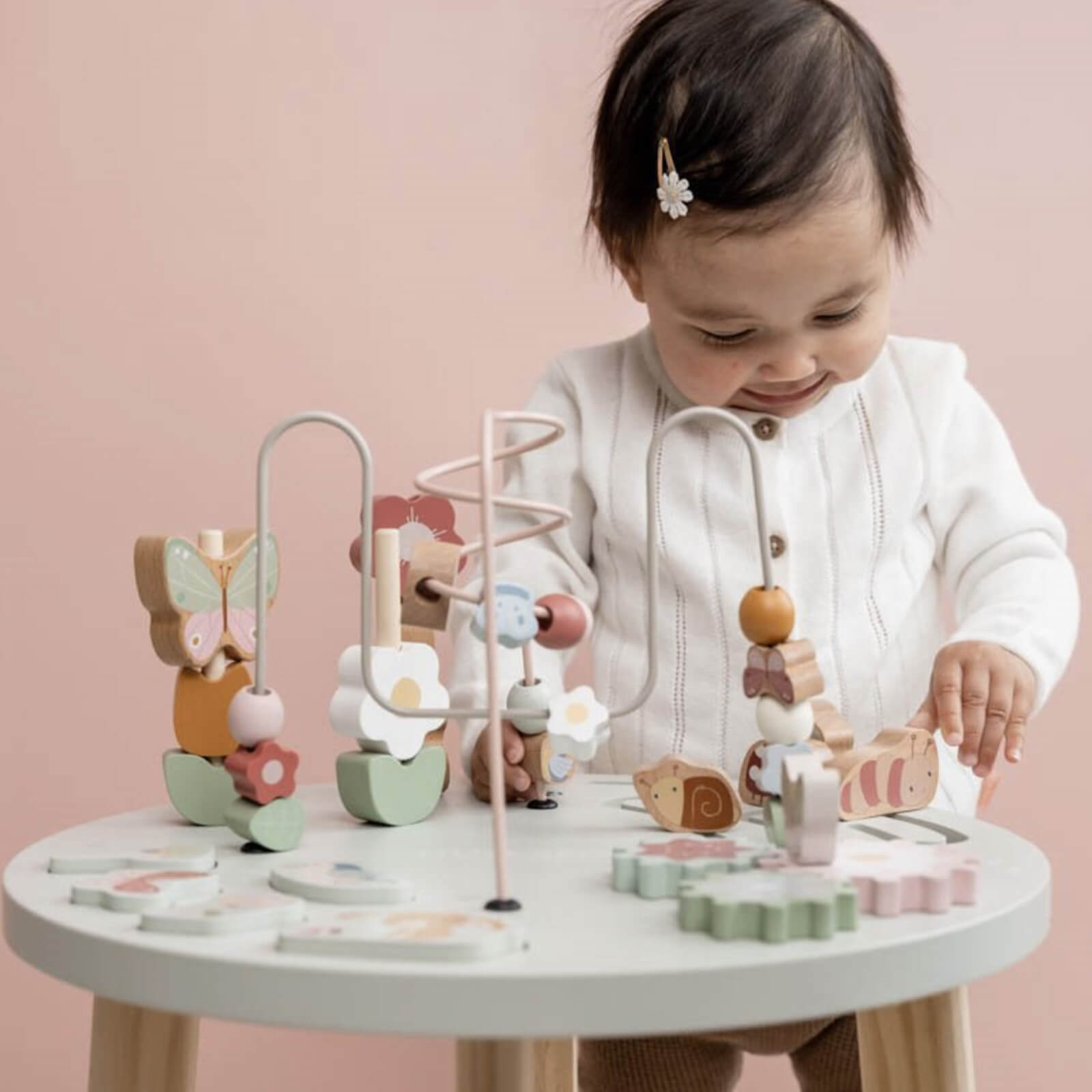 Activity Table Flowers and Butterflies