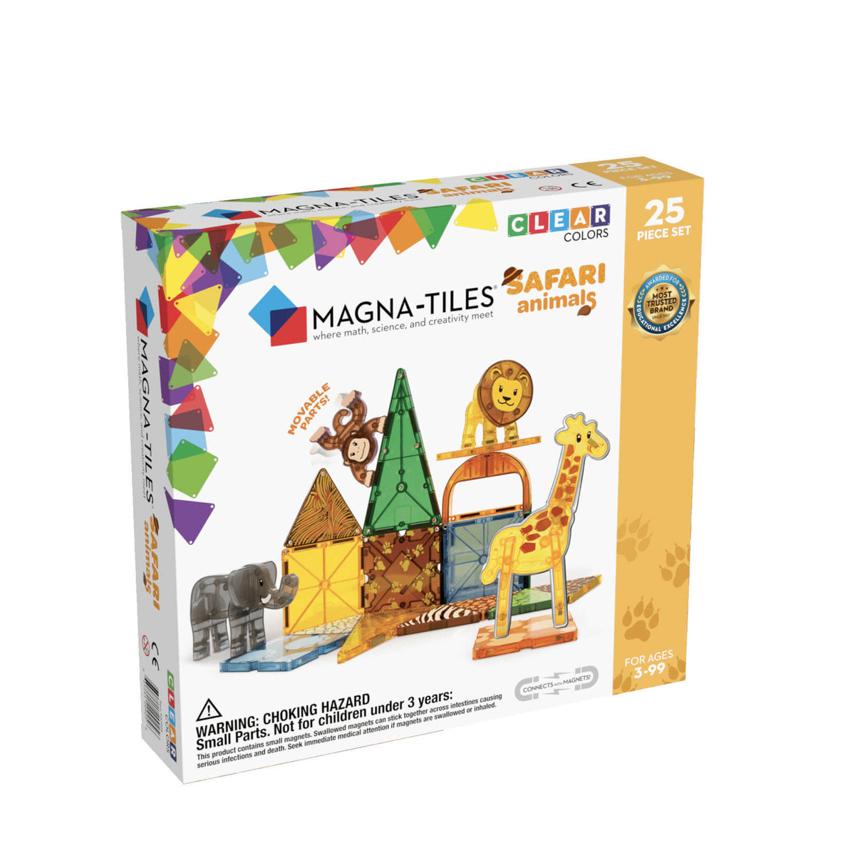 MAGNA-TILES - Safari Animals - 25 Piece Set main image 0
