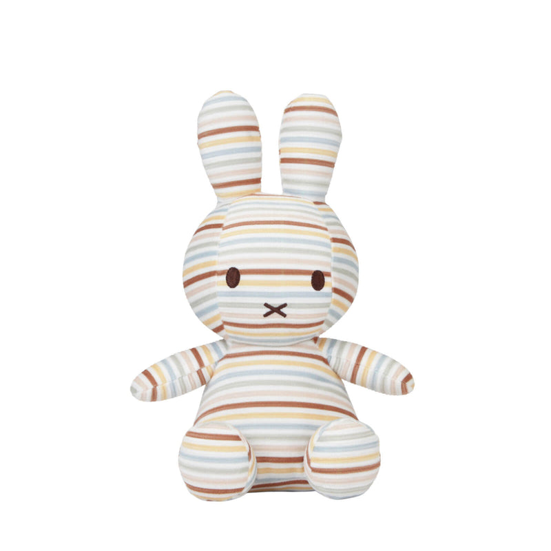Miffy Vintage Full Sunny Stripes Cuddly Toy 25cm